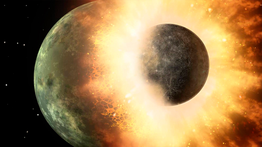 Nueva evidencia sugiere que la Luna sí fue formada después de un impacto gigante