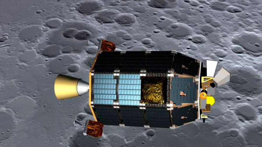La Luna pierde 200 toneladas de agua al año por impactos de meteoritos