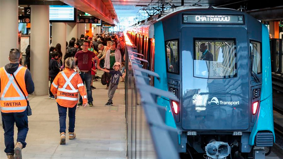 Australia abre la primera línea de metro de su historia...¡con trenes sin conductor!