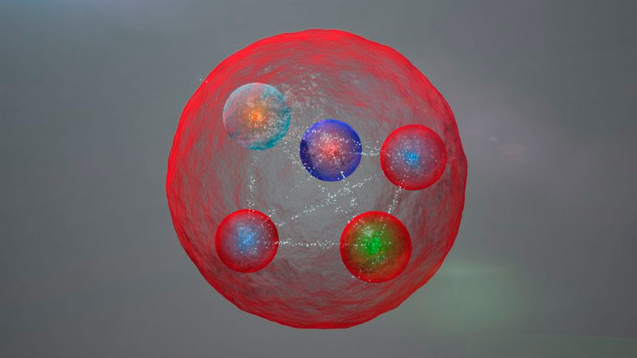 Pruebas de que el pentaquark se estructura como una molécula