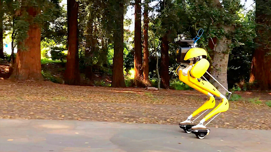 Robot bípedo estadounidense ahora sabe patinar