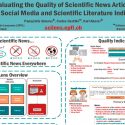 Nuevo método para evaluar la calidad de las noticias científicas