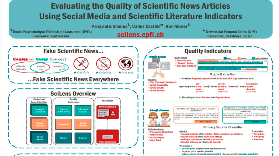 Nuevo método para evaluar la calidad de las noticias científicas