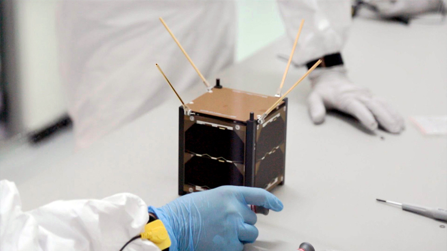 Nanosatélite mexicano llega a la NASA a fin de ser lanzado en octubre