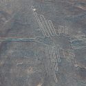 Las enormes aves dibujadas en Nazca (Perú) son colibríes o pelícanos