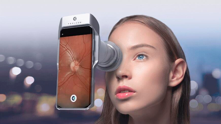 Un aparato portátil permite diagnosticar enfermedades oculares a distancia