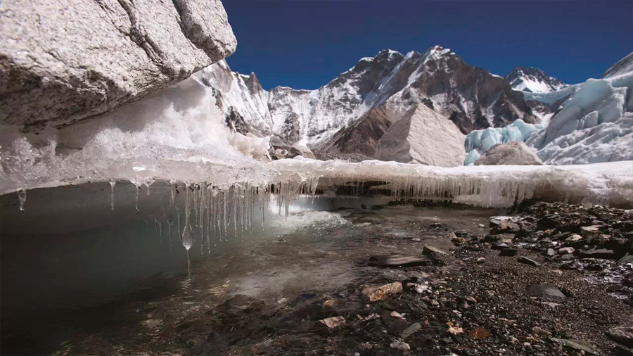 El cambio climático se come los glaciares del Himalaya