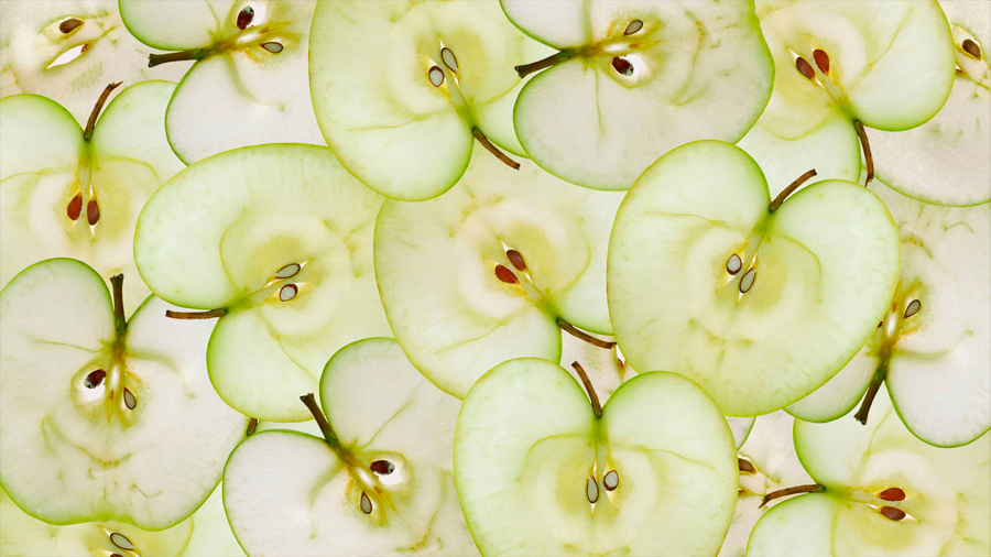 Una manzana contiene hasta 100 millones de bacterias