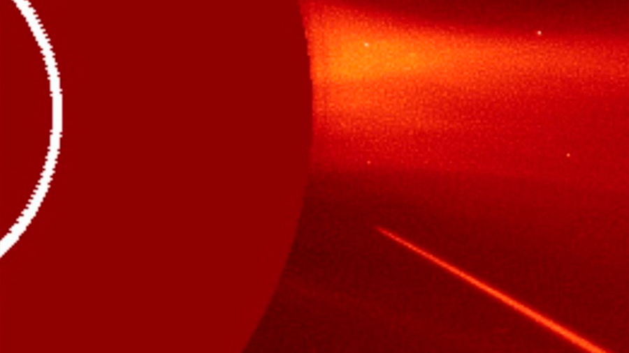 El observatorio SOHO capta un cometa vaporizándose cerca del Sol