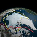 Registran segundo mínimo histórico en la extensión de hielo en el Océano Ártico