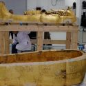Egipto revela imágenes inéditas del ataúd de Tutankamón