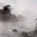 Descubren un complejo de volcanes y flujos de lava ocultos bajo el mar