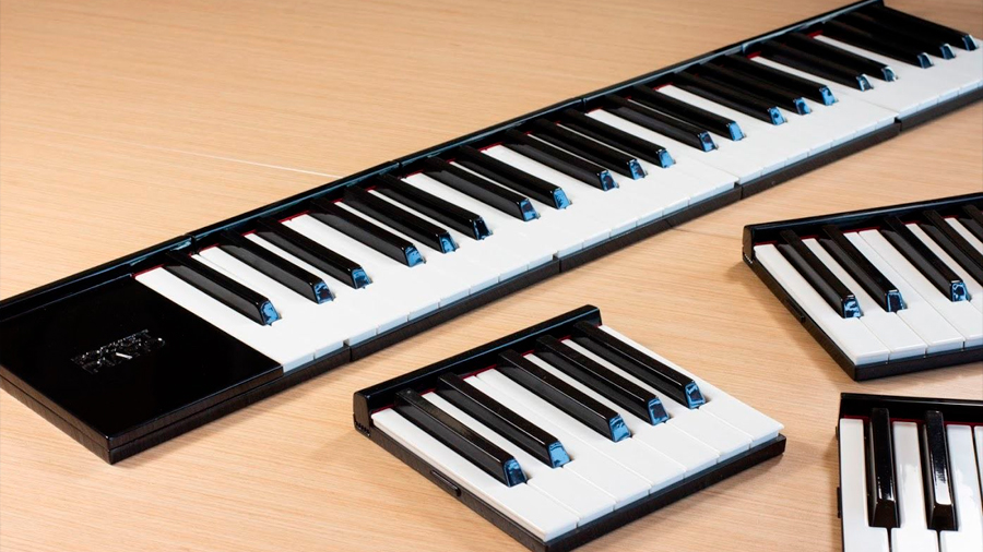Crean piano profesional de bolsillo que permite interpretar música en cualquier lugar
