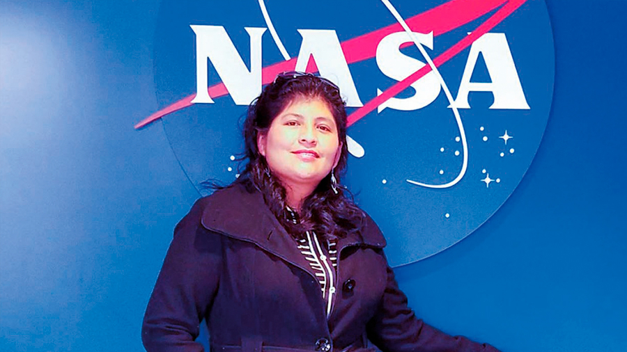 Aracely Quispe, la peruana que nació en un pueblo sin electricidad y ahora es ingeniera de la NASA