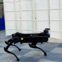 Un perro robot chino mejora sus habilidades y sabe dónde recargarse