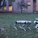 Científicos muestran a robots guepardo bailando y jugando fútbol
