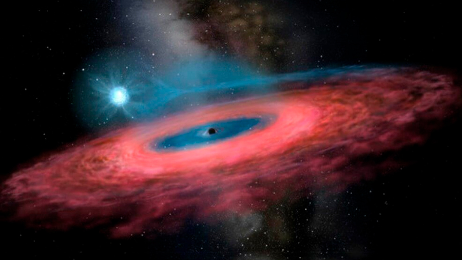 Descubren un agujero negro en nuestra galaxia 70 veces más grande que el Sol