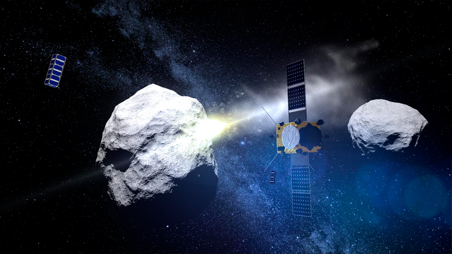 La Agencia Espacial Europea podría desviar asteroides de la Tierra