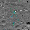 Localizan el malogrado aterrizador lunar de la India totalmente impactado