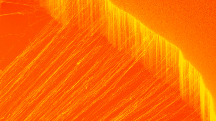 Un nuevo material de nanotubos conduce el calor en una sola dirección