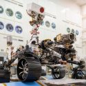 El rover Mars 2020 realizó exitosamente su primera prueba sobre ruedas