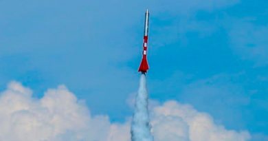 Realizan singular lanzamiento de cohete mexicano
