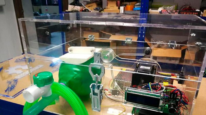 Un grupo de ingenieros españoles se une para fabricar respiradores de bajo coste con impresión 3D