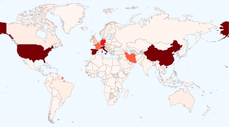 Saldo mundial del coronavirus: 462 mil casos en 187 países y muertes supera cifra de 21 mil personas