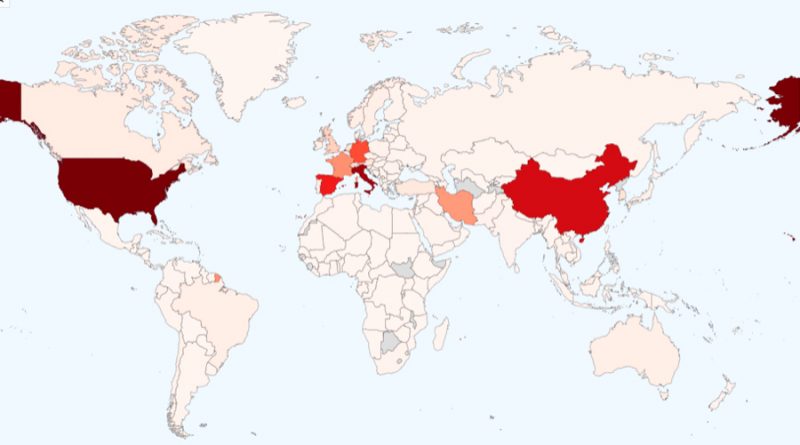 Coronavirus en el mundo: superados los 627 mil casos y más de 29,600 muertos en 188 países