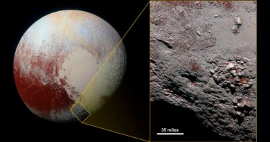 Más evidencia de que Plutón pudo albergar un océano bajo su corteza