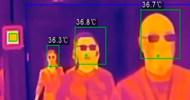 Cámaras termográficas, la apuesta para medir la temperatura a humanos sin contacto físico