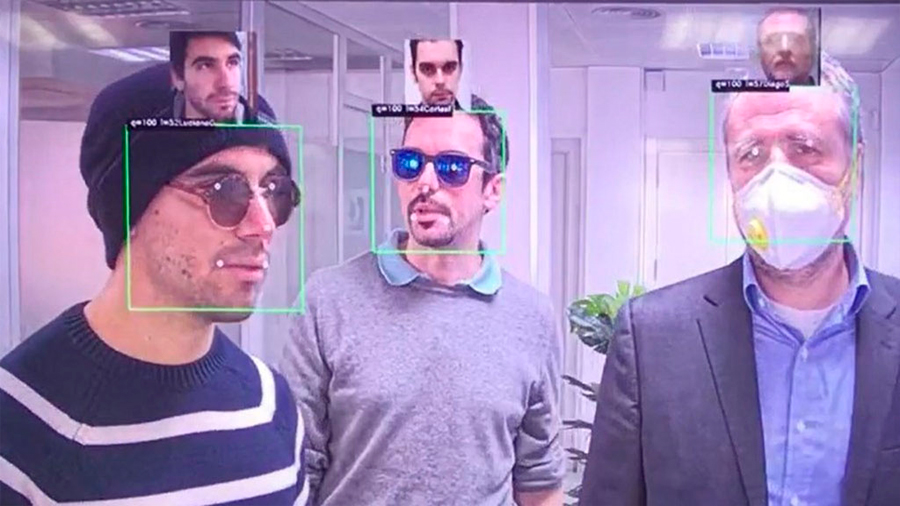 Tecnología nueva permite la identificación a través de una máscara