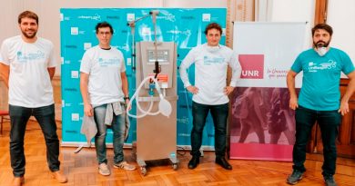 Presentaron en la Universidad de Rosario un innovador prototipo de ventilador mecánico