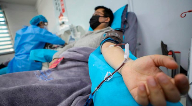 El mundo se prepara para enfrentar la COVID-19 con plasma de supervivientes