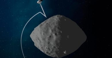 La misión OSIRIS-REx de la NASA, a 75 metros del asteroide Bennu