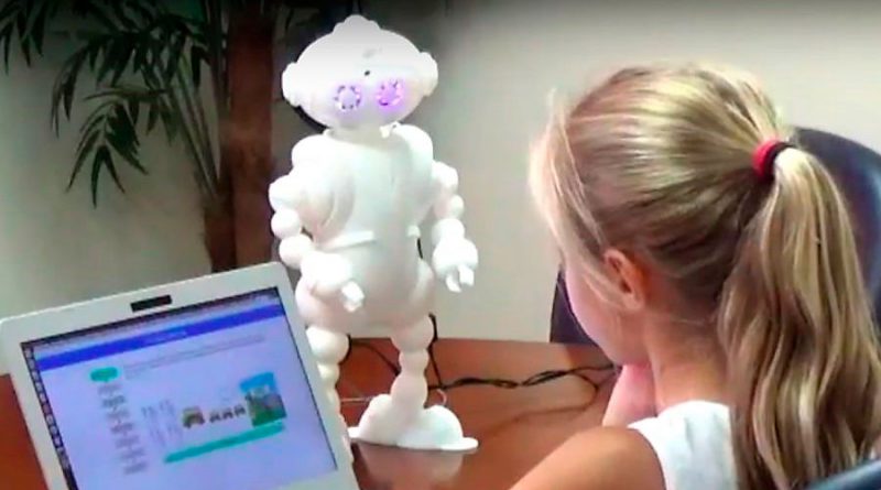Robots emotivos ayudan a niños con autismo
