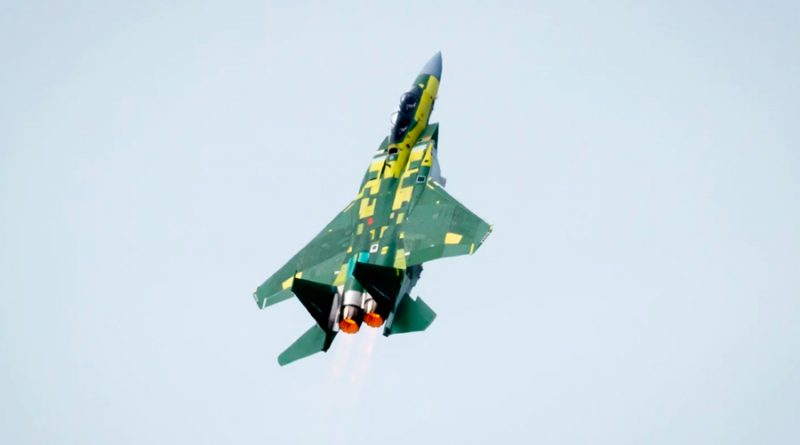 Mira cómo despega en vertical la versión más avanzada del mítico caza F-15