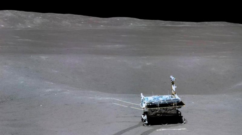 El rover chino recorre otros 27 metros en la cara oculta de la Luna