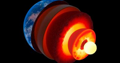 Señales sísmicas revelan que el núcleo interno de la Tierra está girando