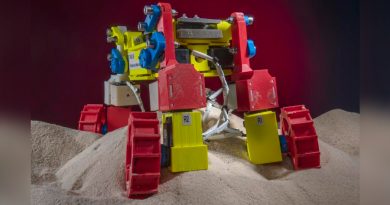 Un nuevo rover muestra cómo salir "gateando" de las arenas del planeta Marte