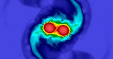 Nuevo modelo de ondas gravitacionales ilumina las estrellas de neutrones