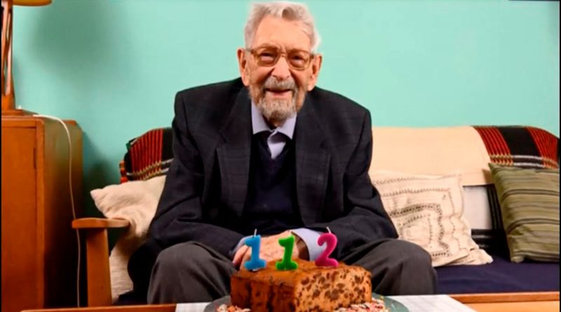 Murió el hombre más viejo del mundo a la edad de 112 años