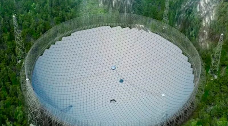 El radiotelescopio más grande del mundo empieza a buscar vida extraterrestre