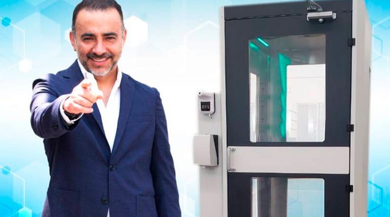 Crean ingenieros mexicanos cabina sanitizante