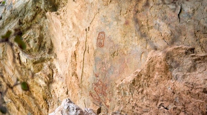 Último terremoto descubre pinturas rupestres al sur de México