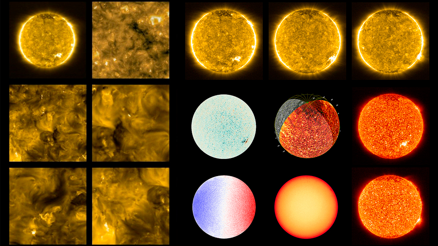 Primeras imágenes del Solar Orbiter revelan pequeñas fogatas en la superficie del Sol