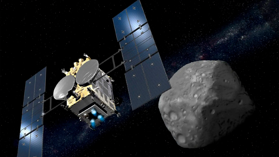 Dos asteroides, candidatos a nuevos objetivos para la sonda Hayabusa 2