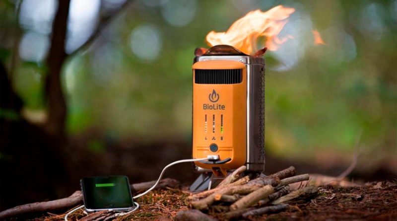 Esta batería carga el móvil con fuego... y de paso te prepara café