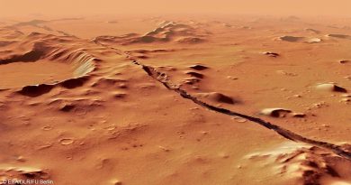 Marte estaba cubierto de capas de hielo en sus orígenes, y no de ríos que fluían