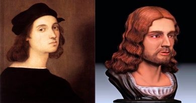 Investigadores reconstruyen en 3D el rostro del pintor Rafael y confirman dónde fue enterrado el genio